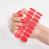 Pure color glitter nail polish sticker Korea Glitter gradient nail polish sticker CS001 - 050