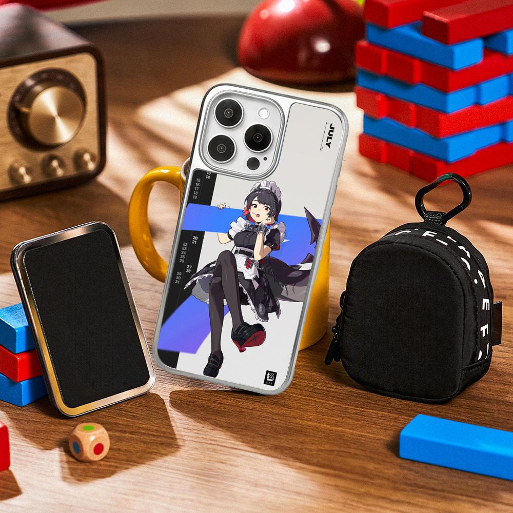 

Ellen joe cute game girl design poster Phone Case for iPhone 16 15 14 13 12 11 Pro Max Sheepskin Silver-edged protective case iPhone13Pro