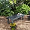 2-Persoons Houten Tuinbank, Grijs