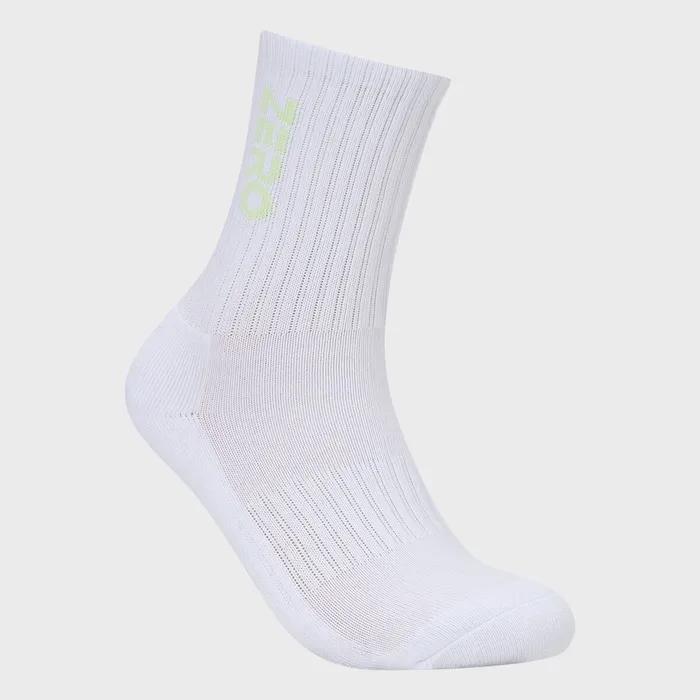 ZERO Crew Socks (2P) (0097052) CZFAF1SC902YG-WHITE