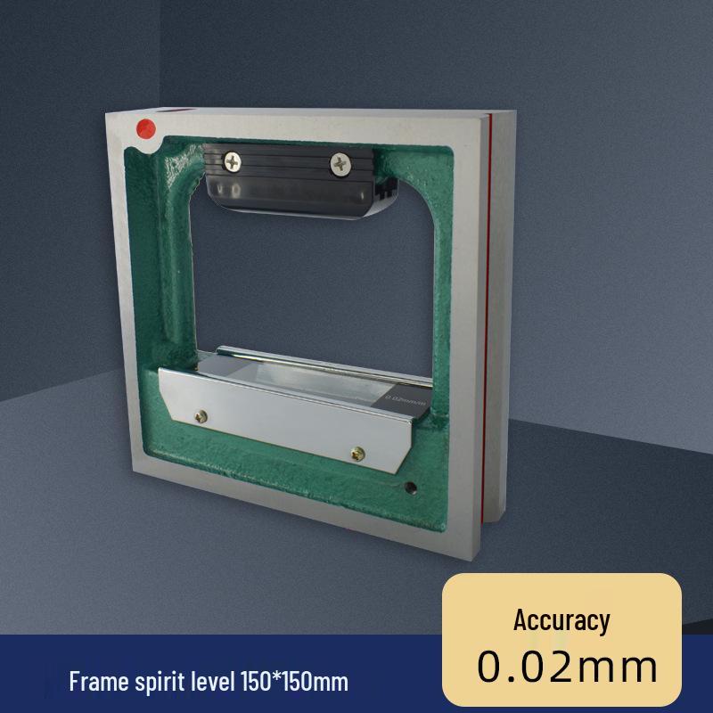 High Precision Machinist Spirit Level Bar - 0.02mm/m Accuracy
