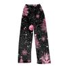 Damen Casual Mode Damen Sport Zuhause Weihnachten Pyjamahose Lange Hose