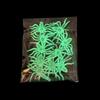 Packung mit 10 leuchtenden Spinnen Garten Schmuck Furchteinflößendes Halloween Thema Schmuck Outdoor-Partys Dekorationen Schmuck