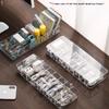 Transparent Data Cable Organizer Case Classification Dustproof Card Organizer With Lid Clutter Collection Box For Office Home