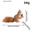 Love of the Port Cross-border Foam Squirrel Desktop Ornament: Creative Christmas Squirrel Pendant Decoration