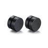 ZAKOL Crystal CZ Strong Magnetic Ear Stud Clip Earrings for Men Women Punk Round Zircon Magnet Earrings Non Piercing Jewelry