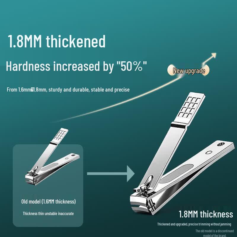 JIANGONG Large Stainless Steel Nail Clipper 10-Pack