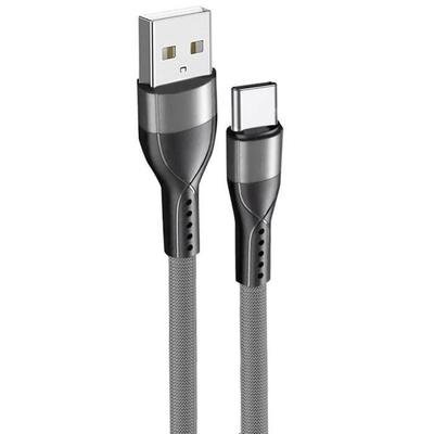 USB-C Fast Charging Cable 3A for Google Pixel 9 - 9 Pro - 8 - 8a - 8 Pro - 7 - 7a - 7 Pro - 6 - 6 Pro - 6a - Slim Nylon 1M Grey