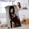 Famous Music Singer Amy Winehouse Beach Swimming Towel Soft Absorbent Washcloth Children's Gifts for Kids Travel Camping Gym