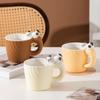 Ceramic Mug Creative Cartoon Cat Cute Cup Children's Milk Breakfast Home Office Coffee Mug Gift Frends Drinkware Tea Cup