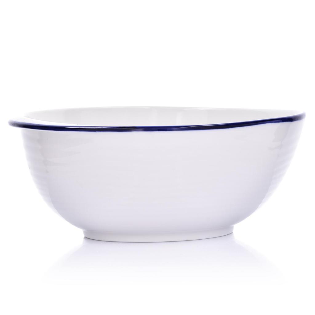 Porcelain Salad Bowl & , KROG DUKA