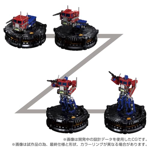 T-SPARK Transformers Karakuri Statue KS-01 Convoy Movable Figure