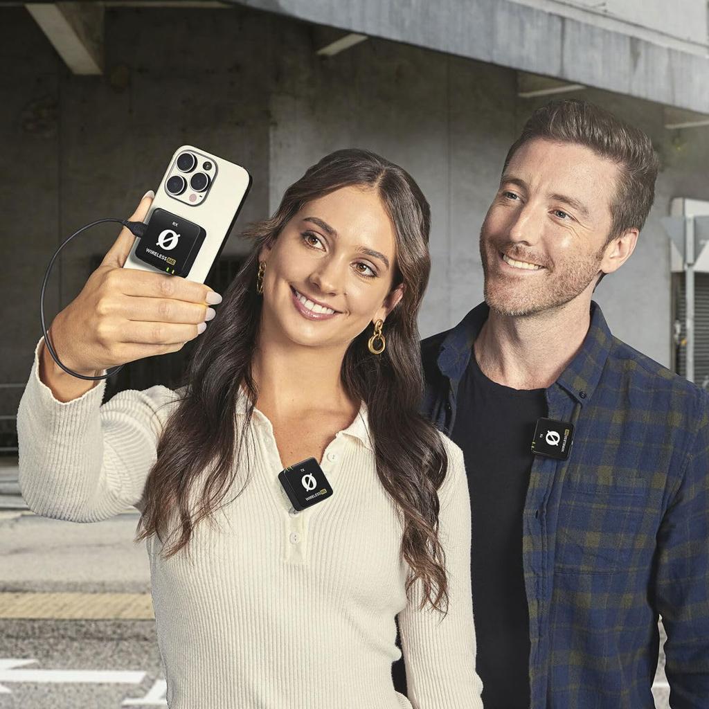 RODE Microphones Wireless Me Dual Wireless Microphone Black System,