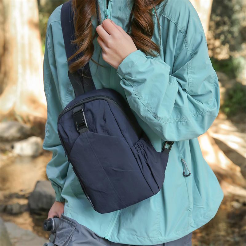 Multifunctional Chest Bag Lightweight Crossbody Bag Travel Outdoor Small Backpack