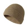 Light board hat Men's autumn and winter solid color wool hat Knitted pullover hat Warm ear protector Cold hat Street dance hat tide