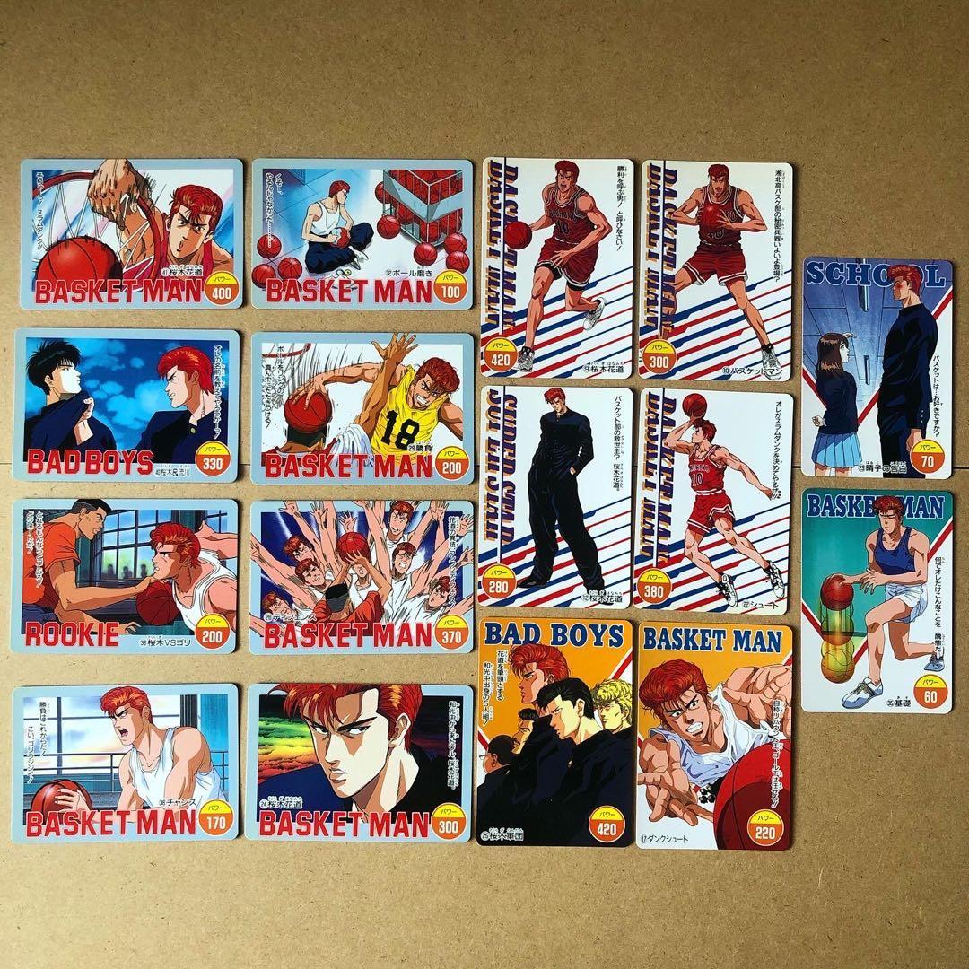 Hanamichi Sakuragi Slam Dunk Carddass Collection 16 pieces set