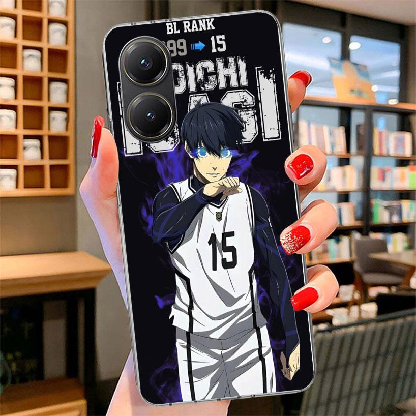 

Blue Lock Isagi Yoichi Phone Case For Xiaomi Poco F7 Ultra X7 X6 X5 Pro M7 Redmi 15C 15 13C 13 12C 12 10C 10 9A 9C 9T 9 Shell Po Xiaomi Poco X7 Pro