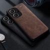 Premium Luxury Leather Phone Case for Xiaomi Redmi Note 13 Pro Plus 5G 4G Business Style Solid Color Cover Funda