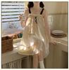 Women's Princess Style Cloud Cotton Nightgown with Bra Pads - Summer 2026 Collection