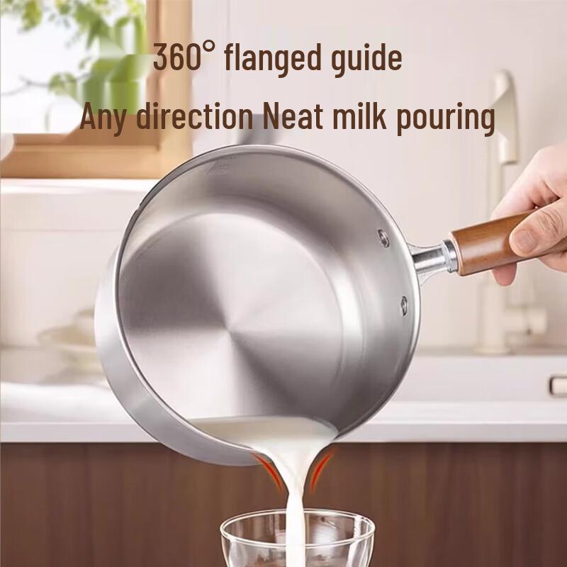 KOBACH 16cm 316L Stainless Steel Non-Stick Milk Pot