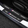 4 Stück Kohlefaser Auto Türschweller Schutz 3D Aufkleber Autozubehör Für BMW E46 E90 E60 F30 F10 E39 E36 F20 G30 G20 E87 E92 E91