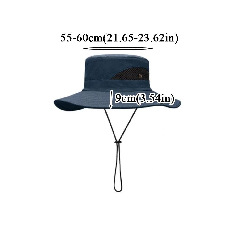 Breathable Fisherman's Hat Anti-UV Mountaineering Cap Portable Bucket Hats