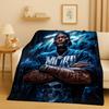 2026 New Top Hip Hop Rapper Star Cartoon Art Flannel Blanket,Ultra Soft Warm Plush Throw for Home Bedroom Bed Sofa Cover Office