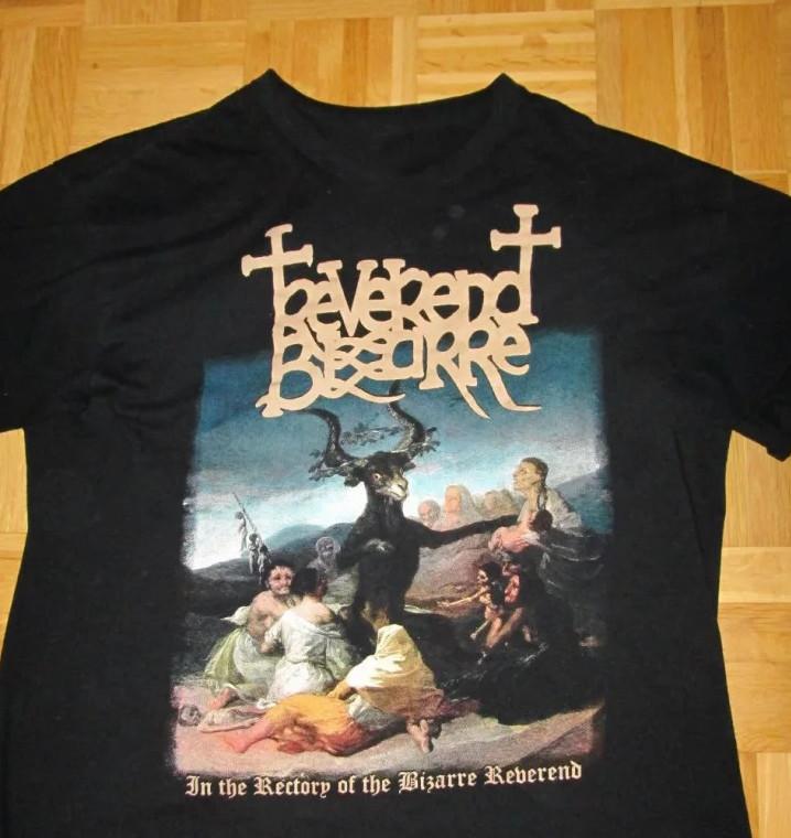 Reverend Bizarre Music For Lovers Black T-Shirt Cotton RD171 2XL