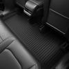 Smabee for Tesla Model Y 2021-2024 TPE Car Floor Mats Cargo Liner Trunk Pad Protection Waterproof All Weather Black
