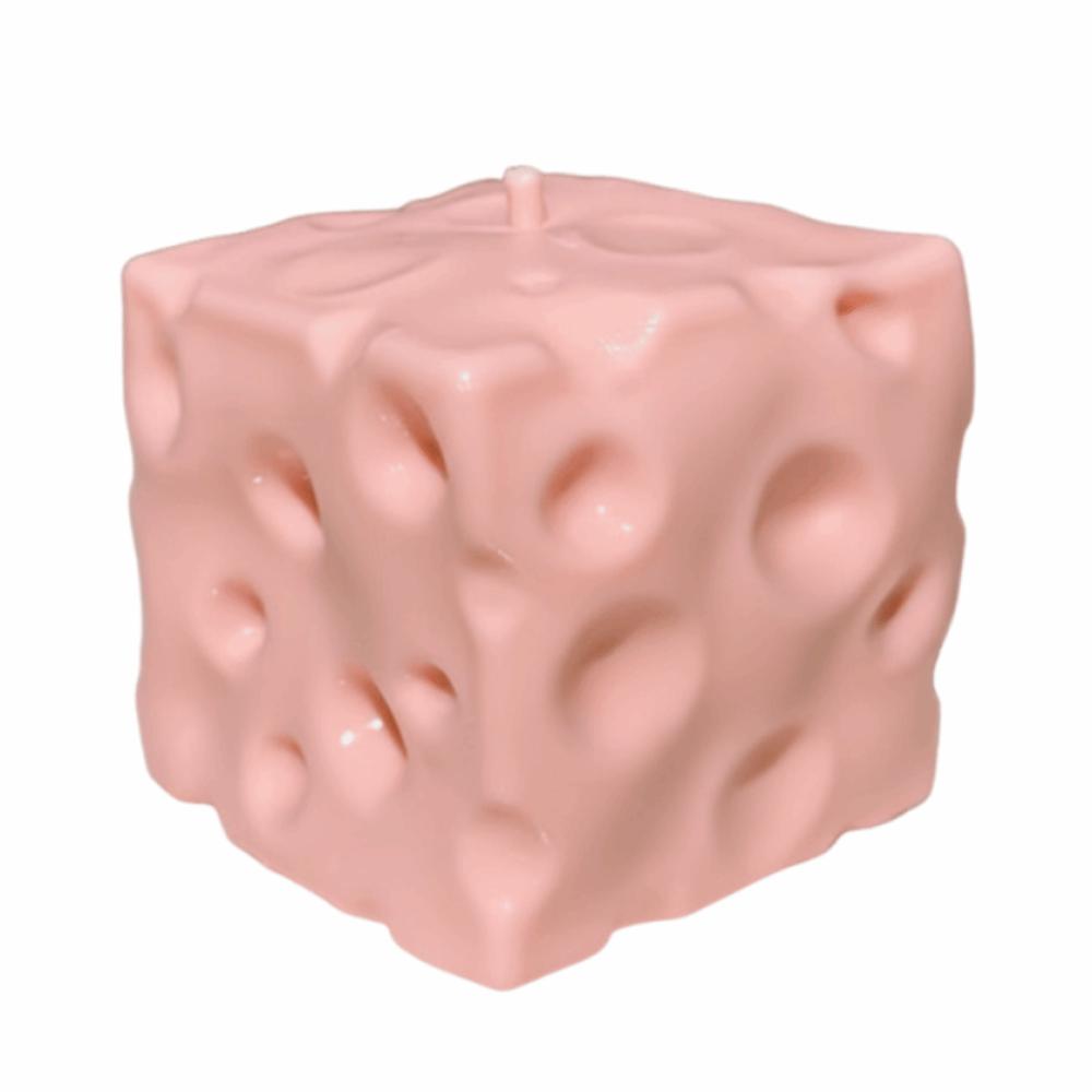 Super Soft Cheese Squeezed Cube 6/7cm Cheese Stress Ball Giant Cheese Squeeze Toy  Stress Relief