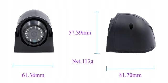 Kamera Bok Tył Cofania Ahd 720P 10Ir + 2Metry