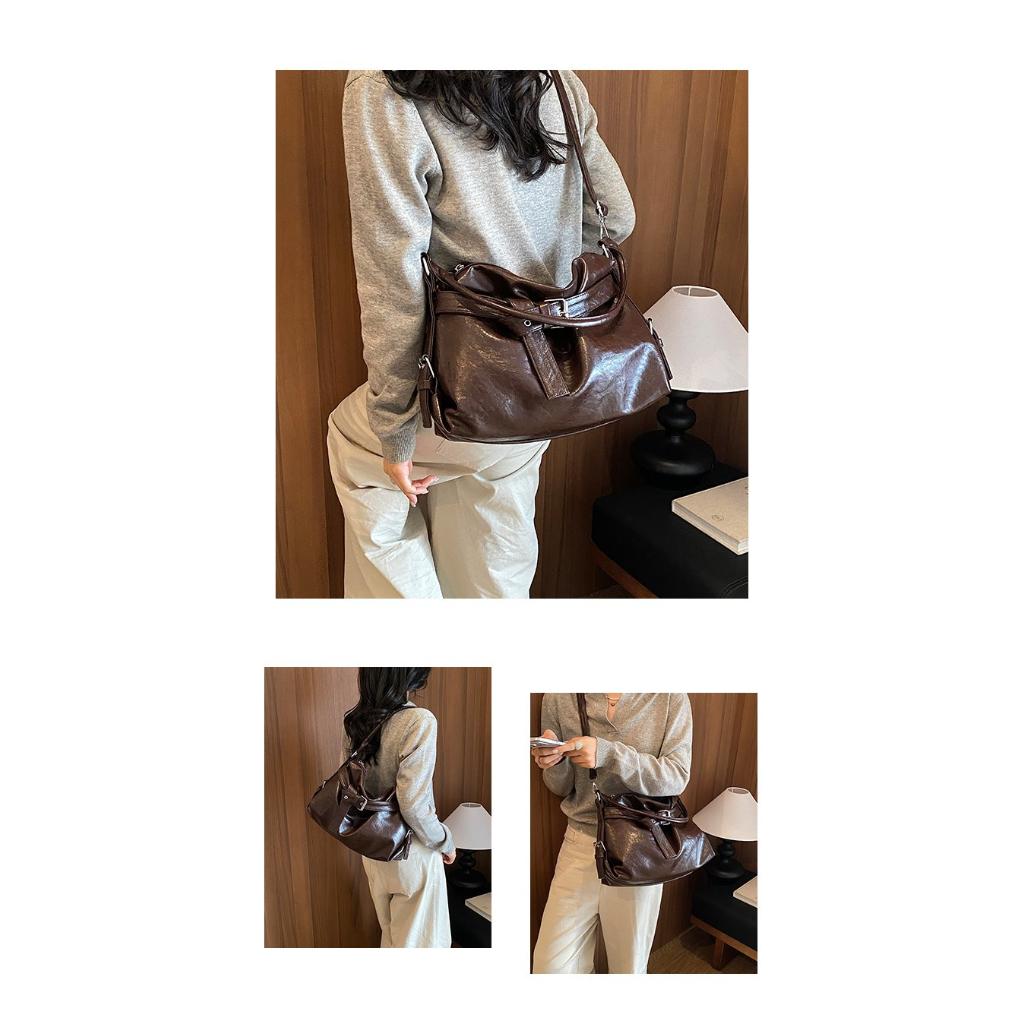 Xeie Thuk Borsa Hobo Unisex PU Tracolla Regolabile Quotidiana Casual
