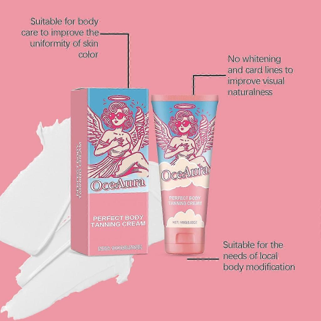Crema Abbronzante Corpo Perfetto, Acceleratore di Abbronzatura, Crema Idratante per Solarium per Risultati Profondi, Abbronzatura Pelle Baciata dal Sole, Finish Liscio Senza Strisce per Tutti