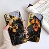 Brave Golden Rooster For Samsung A 31 32 A33 A34 35 14 A15 13 A16 25 26 50 52 53 54 55 56 70 71 72 73 Golden glass phone case
