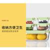 LOCK&LOCK Heat-Resistant Glass Lunch Box, Microwave-Safe, Food Storage for Work, Fruit Bento Box with 2 Compartments, 630ml
