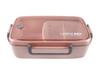 Microwave Lunch Box Independent Treatment for Children Bento Box Portable Leakage Portable Vease Bento Lunch Box Food Container | Breakfast Boxes (Pin