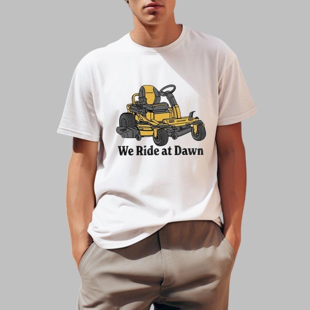 We Ride At Dawn Shirt, T-Shirt Size S-5XL S разноцветный