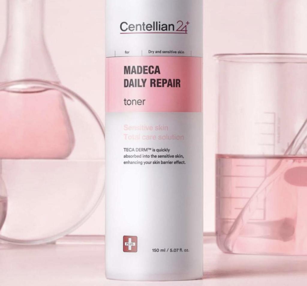 Centellian24 Madeca Daily Repair Toner Deep Hydration Calming Set 150ml+50ml Korean Skincare Daily Facial Essence