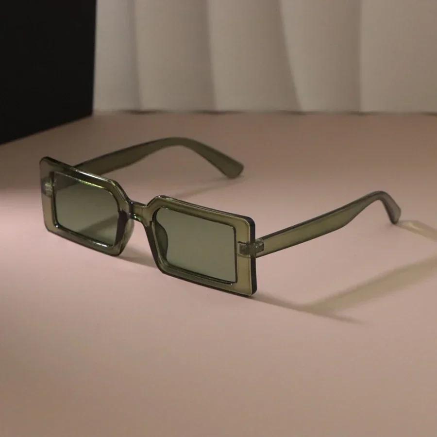 Square Retro Sunglasses Women Men Designer Fashion Personality Vintage Sun Glasses Female Male Punk Mirror Travel