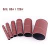 6 Pack Spindle Sanding Sleeves For Oscillating Sander 80 120 Grit Sandpaper Drum For Metal Woodworking Polishing Wheels
