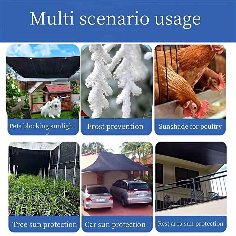 1ks Stínicí síť odolná vysokým teplotám Odolná terasová stínicí síť