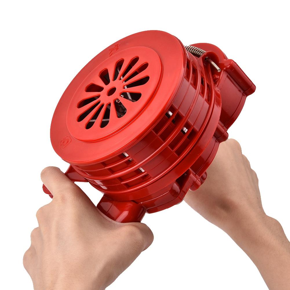 Portable Hand Crank Alarm Plastic Shell Manual Operated Air Raid Alarm