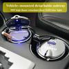 msbn8 Car Ashtray with Cover LED Light Automotive Ashtray for Volvo xc60 s60 v40 v50 v60 s80 s40 c30 awd c70 s40 s60 s80 s90 t6 v70