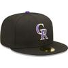 Casquette - new era - 59fifty authentic on-field - noir - 100% polyester - sportswear