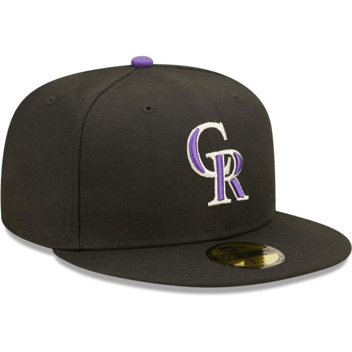 Casquette - new era - 59fifty authentic on-field - noir - 100% polyester - sportswear