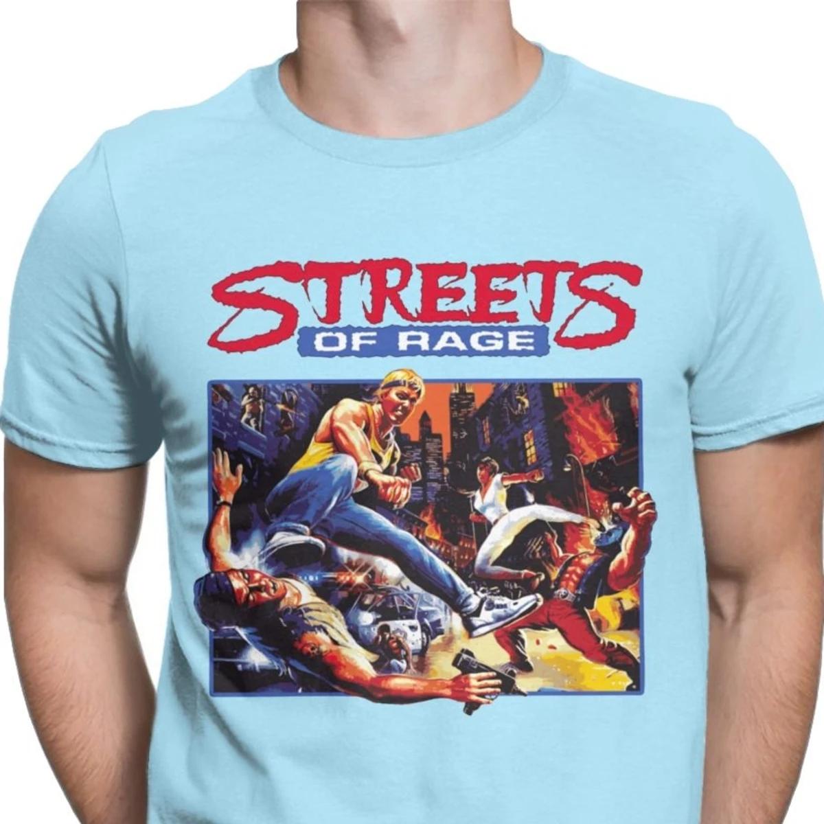 

Men Streets Of Rage T Shirts Retro Axel Golden Axe Blaze Fighting Game Cotton Tees TShirts Camisas Hombre 4XL