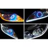 1Pc Multi Color Angel Eye Circle Ring Led Headlight Fog Lamp Double Light Lens