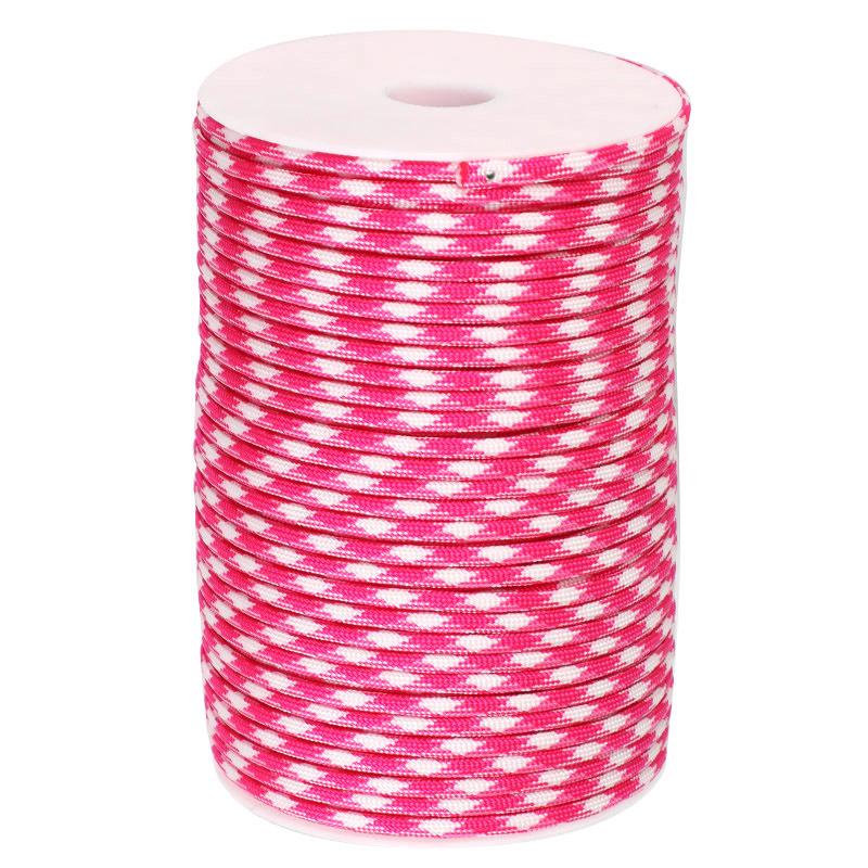 Paracord Exterior 100m 7 Miezuri 4mm: Ideal pentru Pasionații Militari și Brățări de Supraviețuire