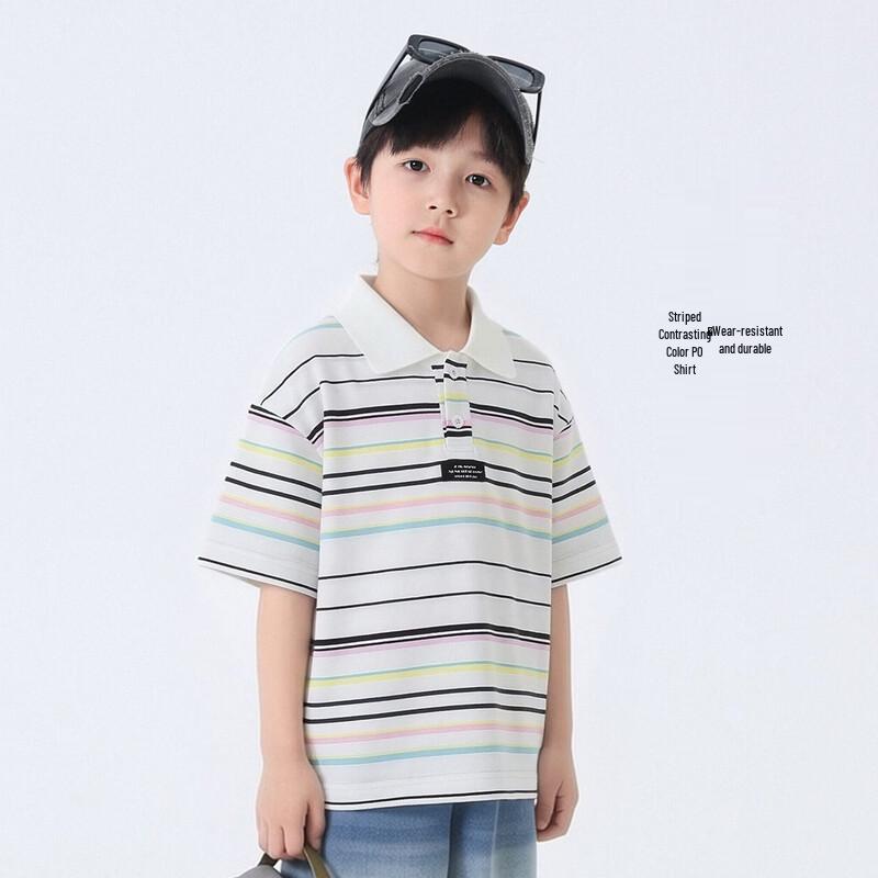 Boys Short Sleeve Polo T-Shirt 140