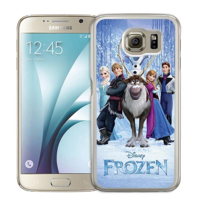 Coque Samsung Galaxy S6 Edge : La Reine Des Neiges Personnage